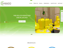 Tablet Screenshot of gawado.com